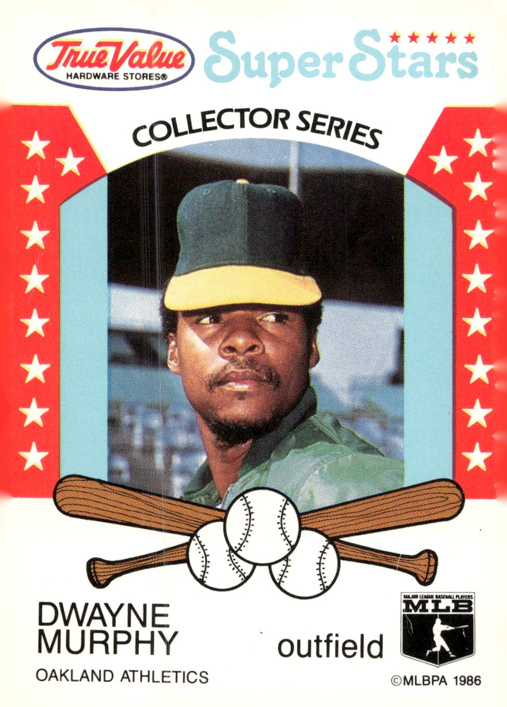 1986 True Value #27 Dwayne Murphy