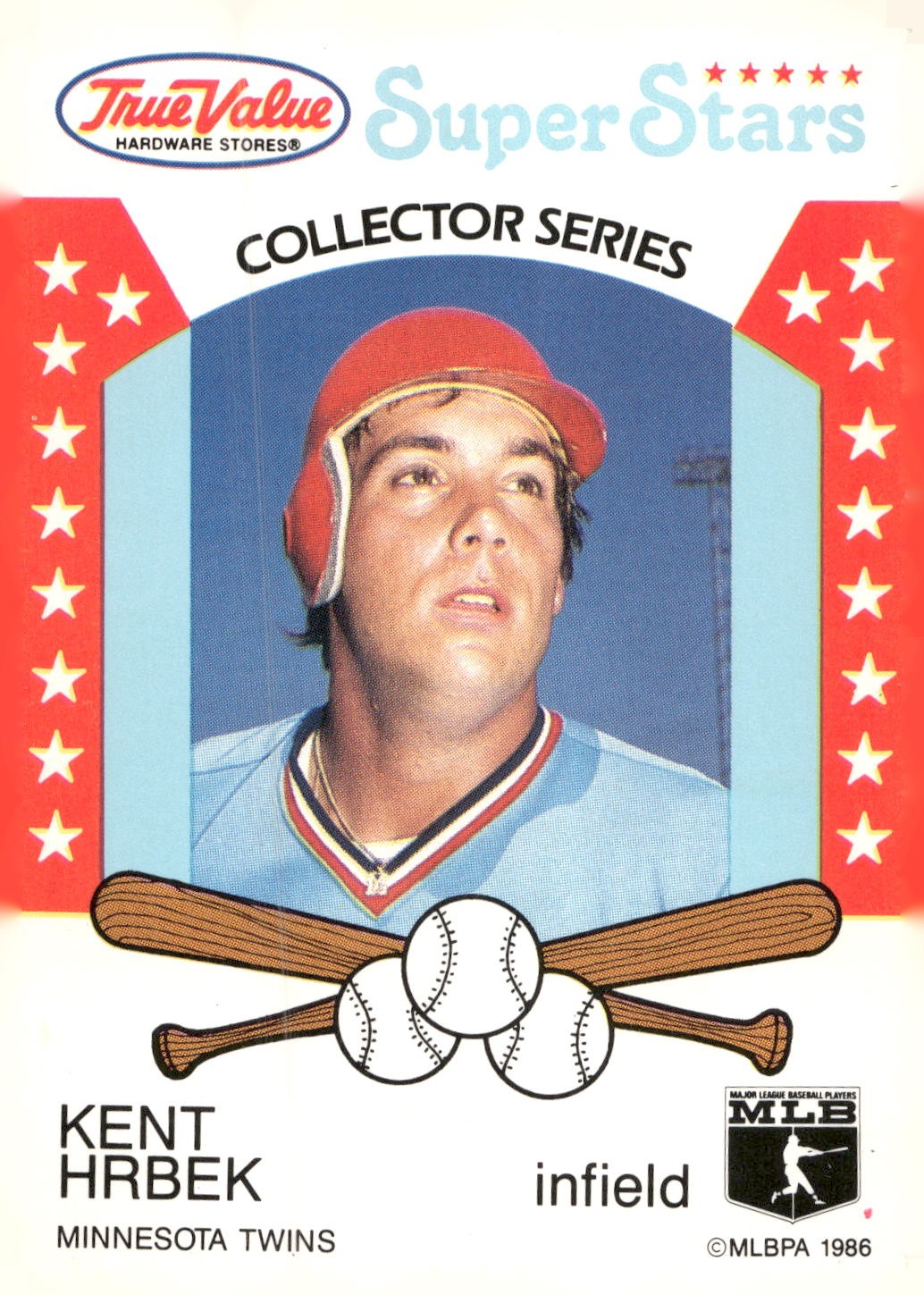 1986 True Value #24 Kent Hrbek