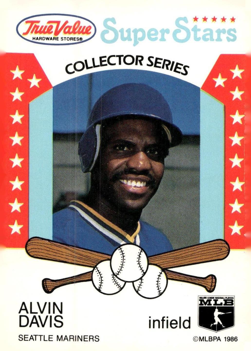 1986 True Value #21 Alvin Davis
