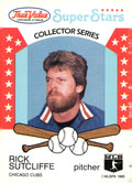 1986 True Value #18 Rick Sutcliffe