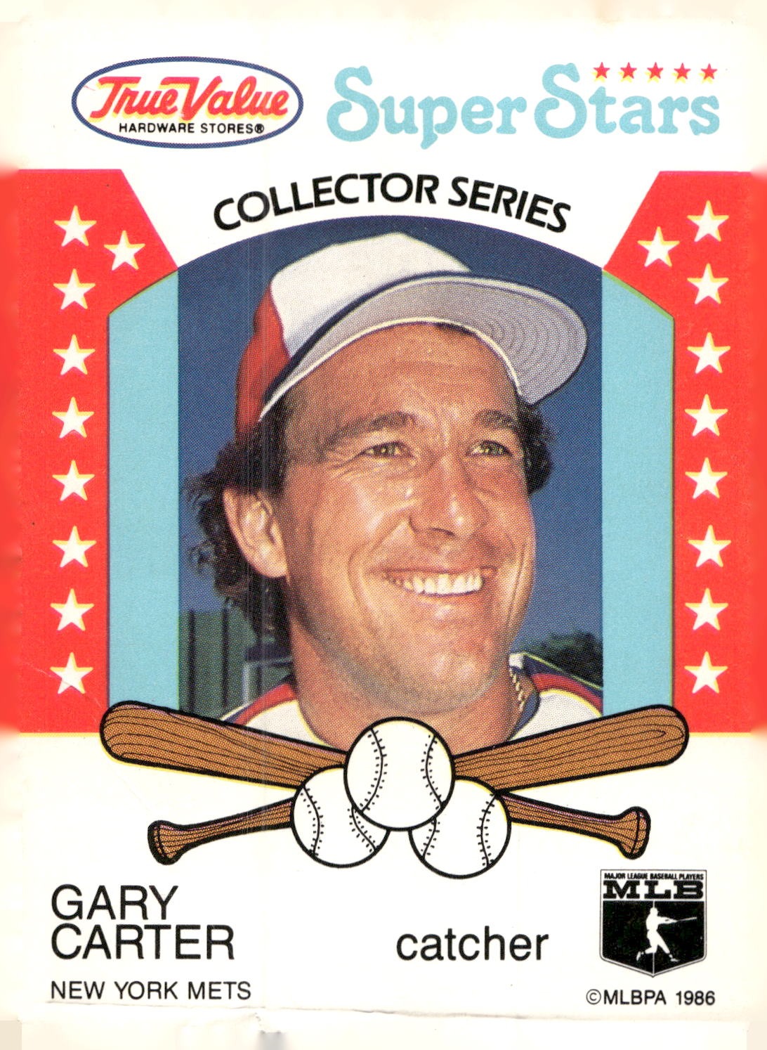1986 True Value #16 Gary Carter