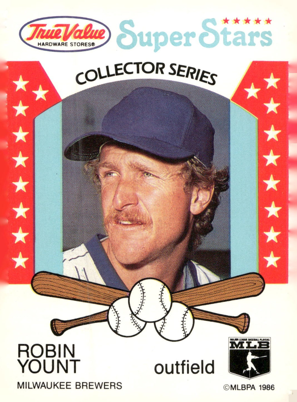 1986 True Value #11 Robin Yount