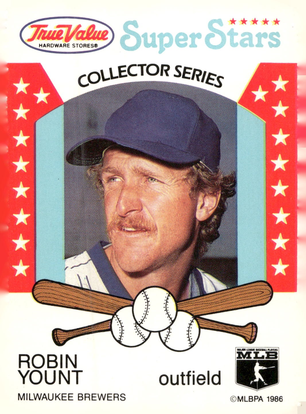 1986 True Value #11 Robin Yount