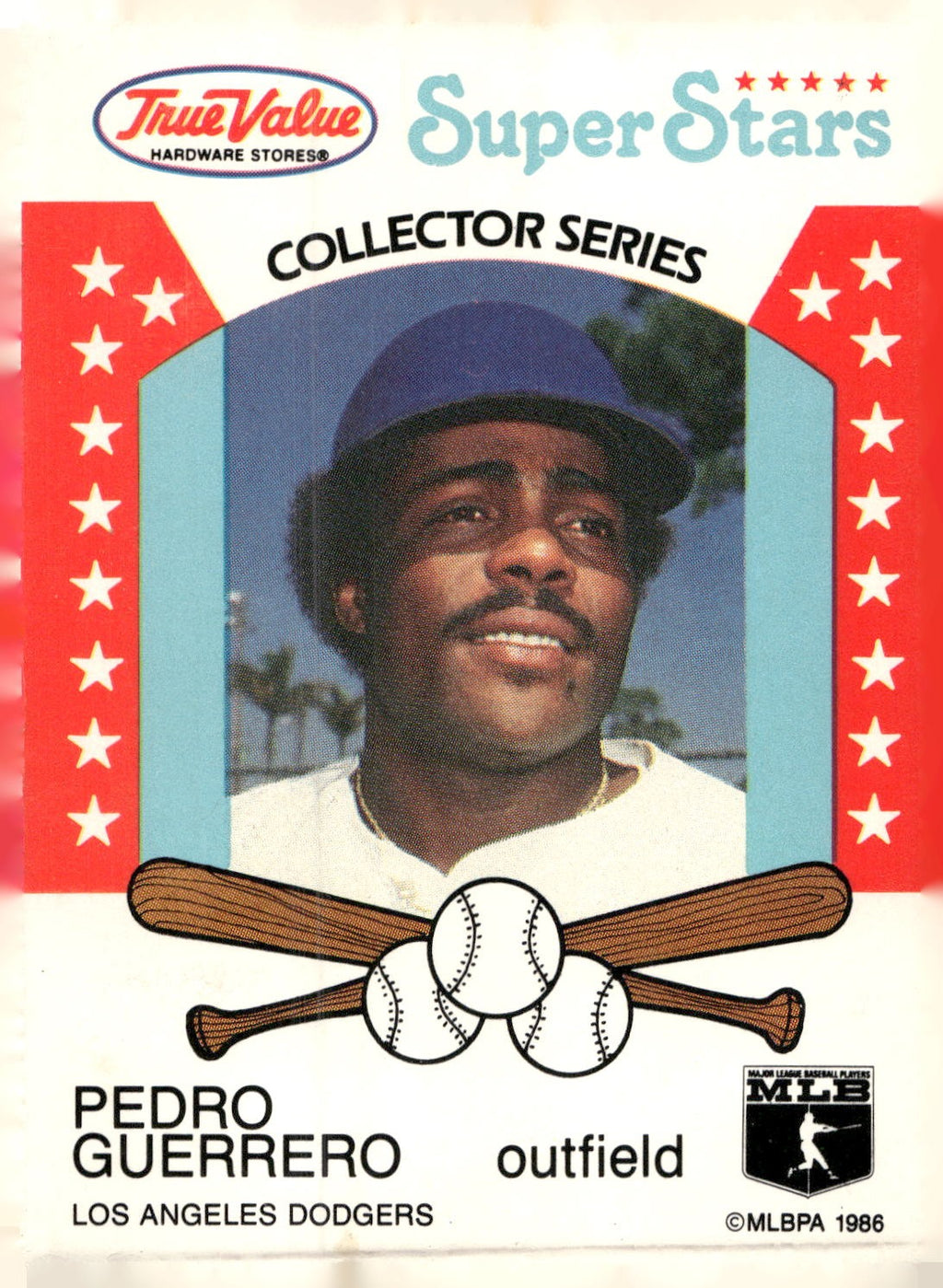 1986 True Value #1 Pedro Guerrero