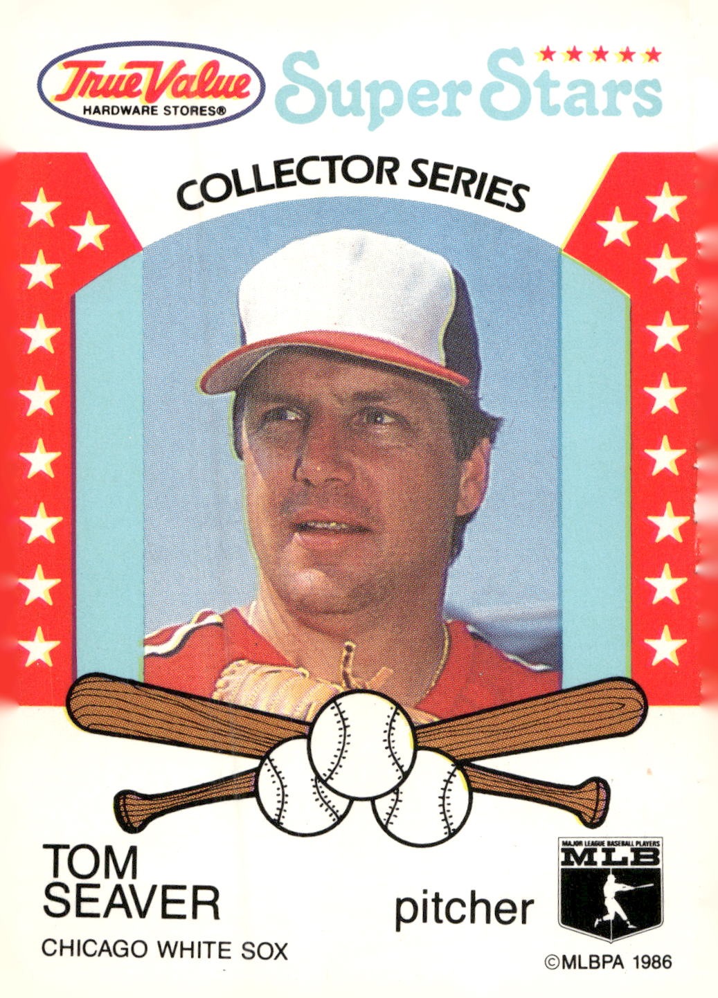 1986 True Value #12 Tom Seaver