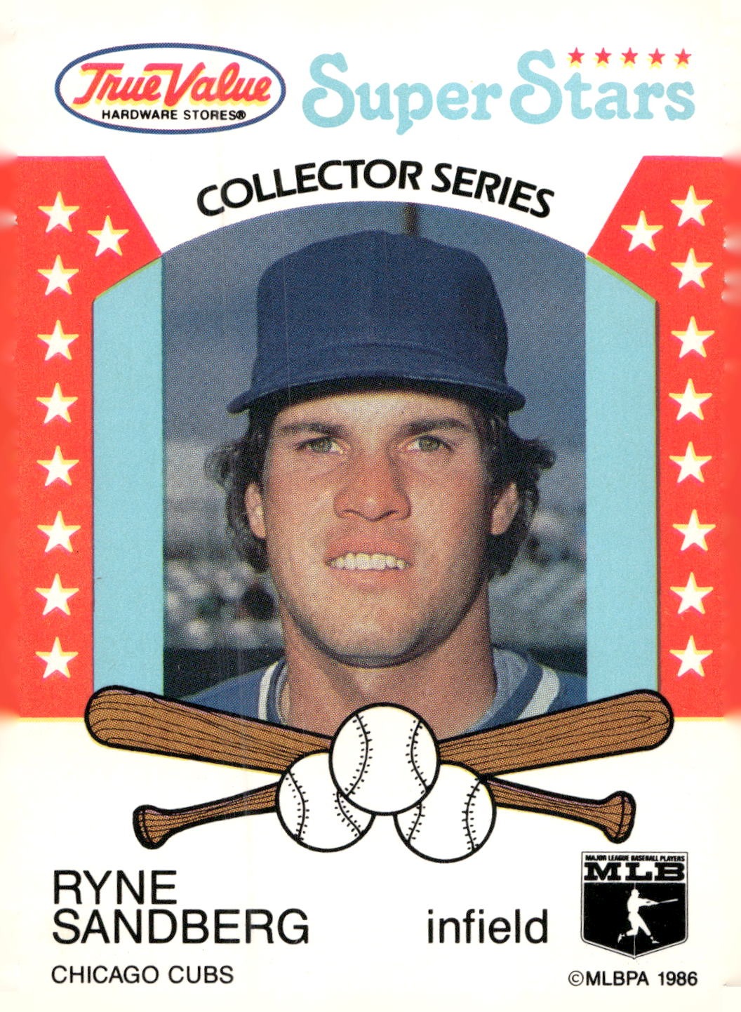1986 True Value #14 Ryne Sandberg
