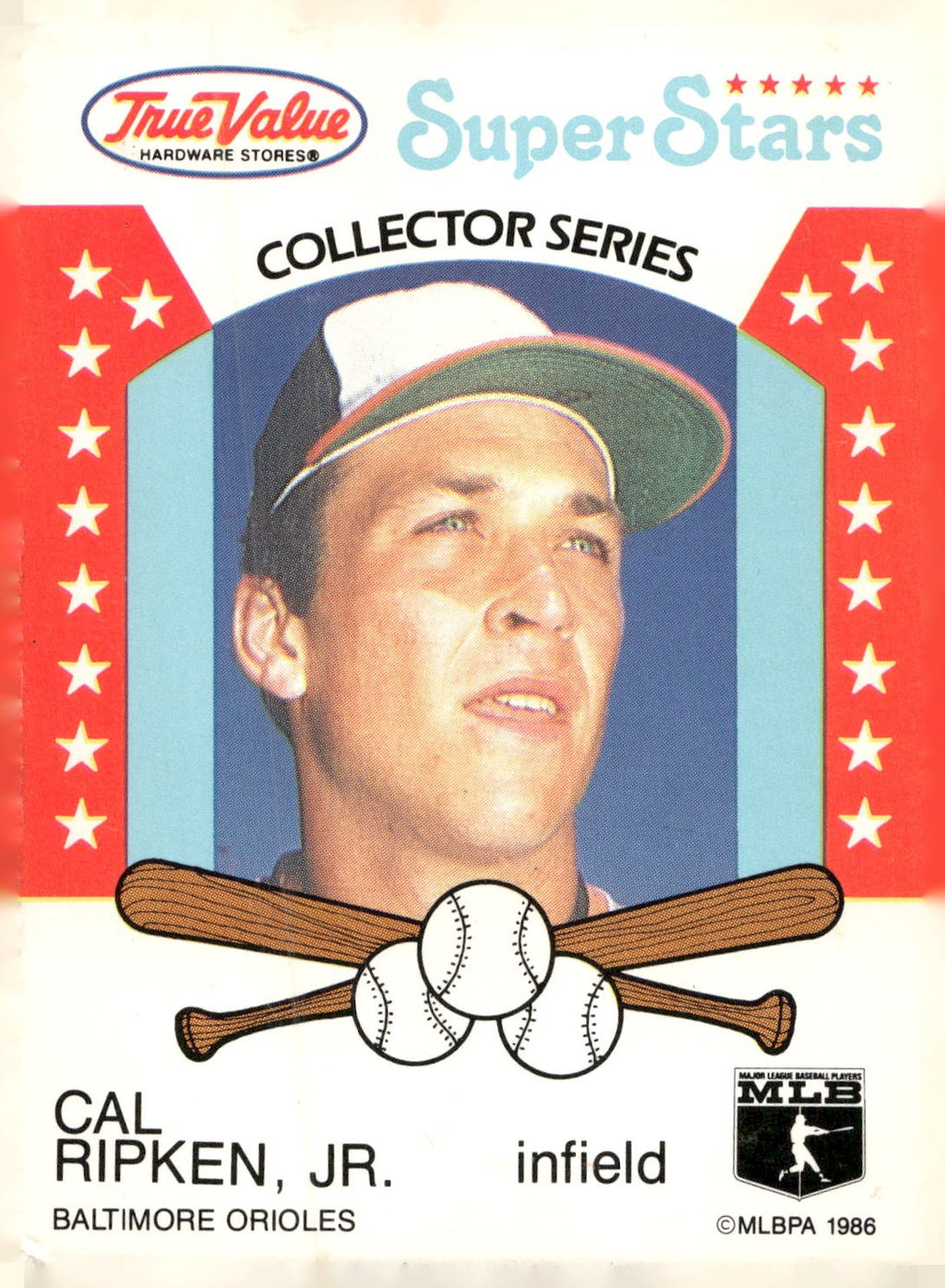 1986 True Value #22 Cal Ripken, Jr.