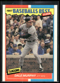 1987 Fleer Baseball's Best Sluggers vs. Pitchers #28 Dale Murphy
