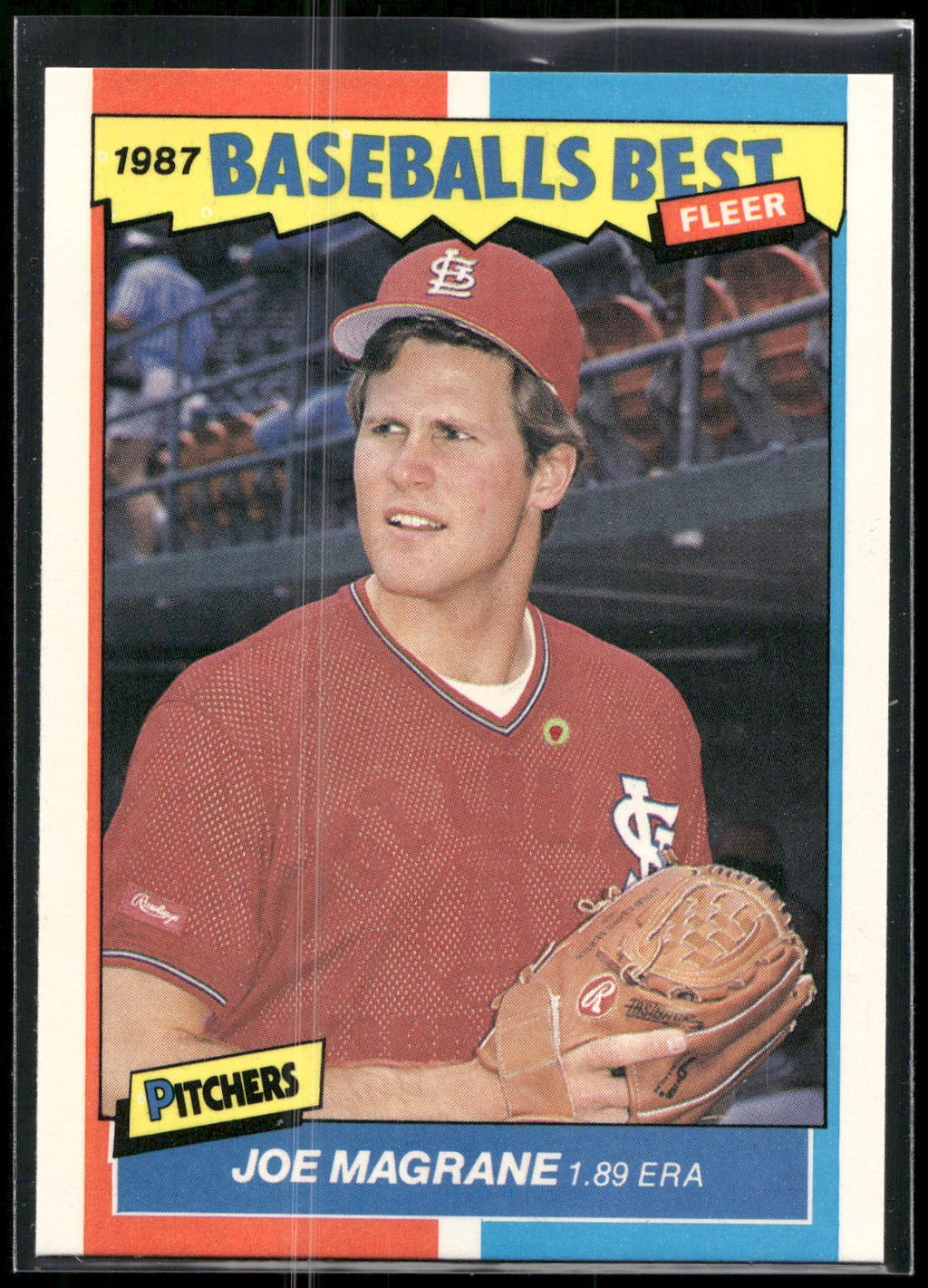 1987 Fleer Baseball's Best Sluggers vs. Pitchers #24 Joe Magrane