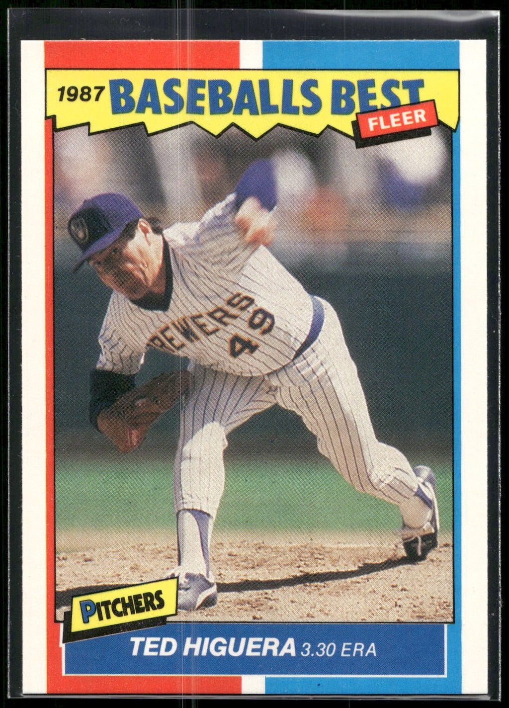1987 Fleer Baseball's Best Sluggers vs. Pitchers #20 Ted Higuera