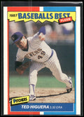 1987 Fleer Baseball's Best Sluggers vs. Pitchers #20 Ted Higuera