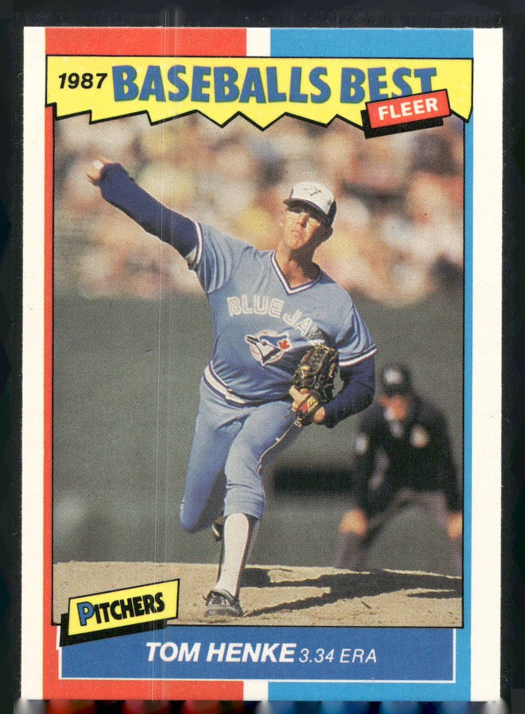 1987 Fleer Baseball's Best Sluggers vs. Pitchers #19 Tom Henke