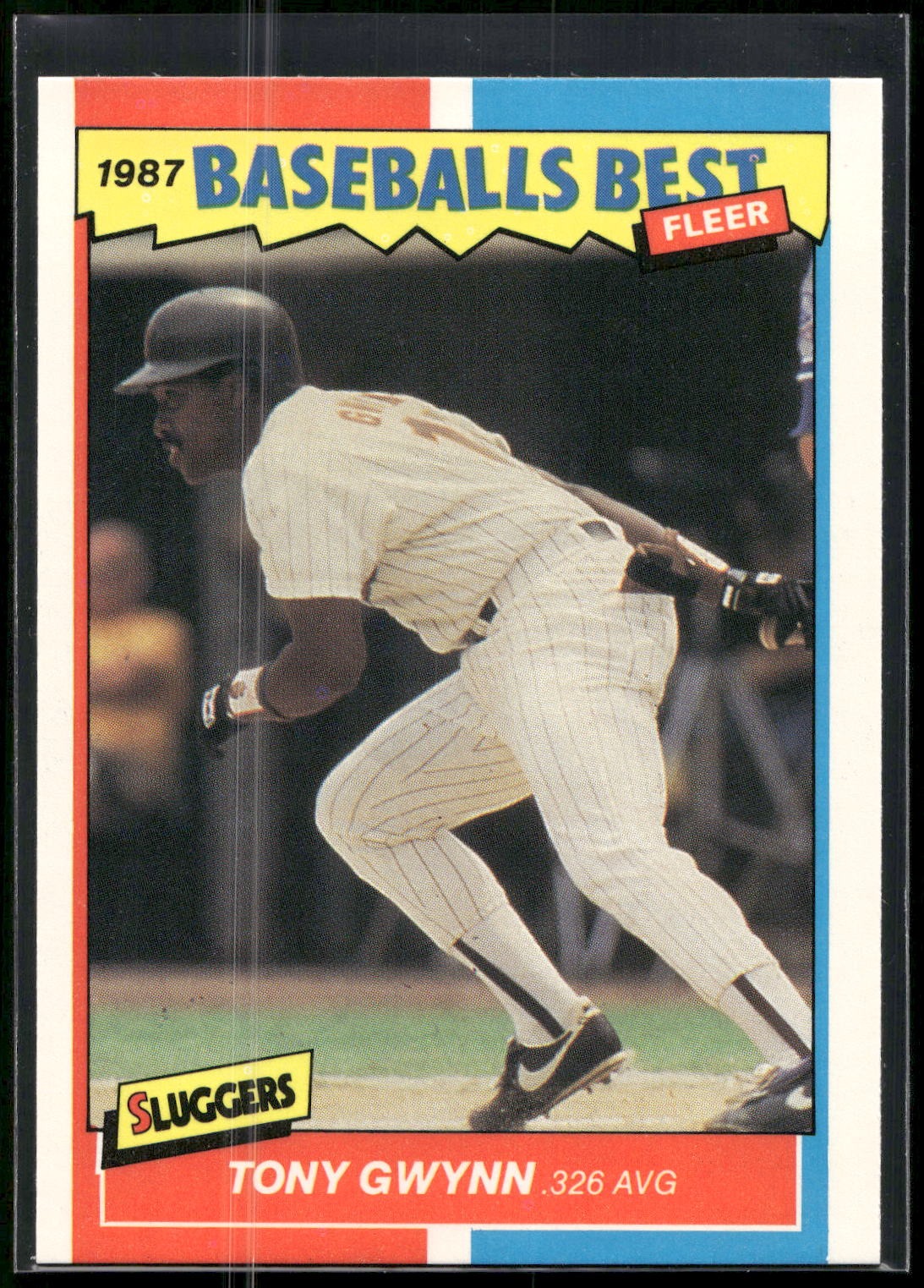 1987 Fleer Baseball's Best Sluggers vs. Pitchers #17 Tony Gwynn