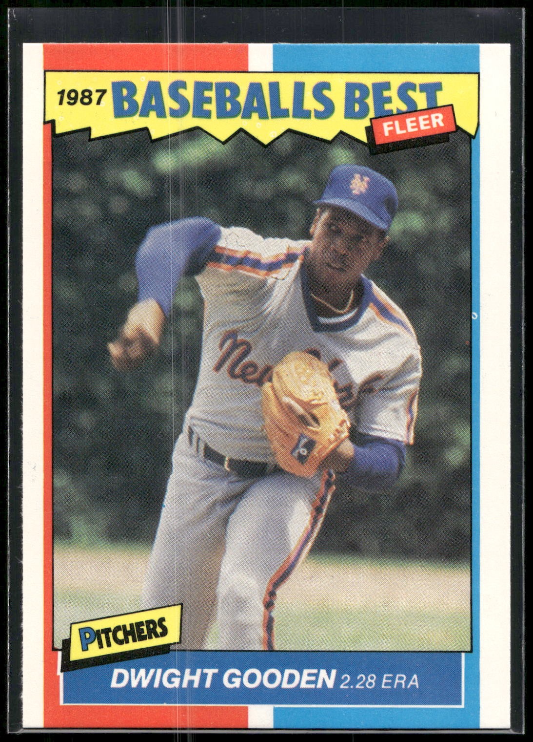 1987 Fleer Baseball's Best Sluggers vs. Pitchers #15 Dwight Gooden