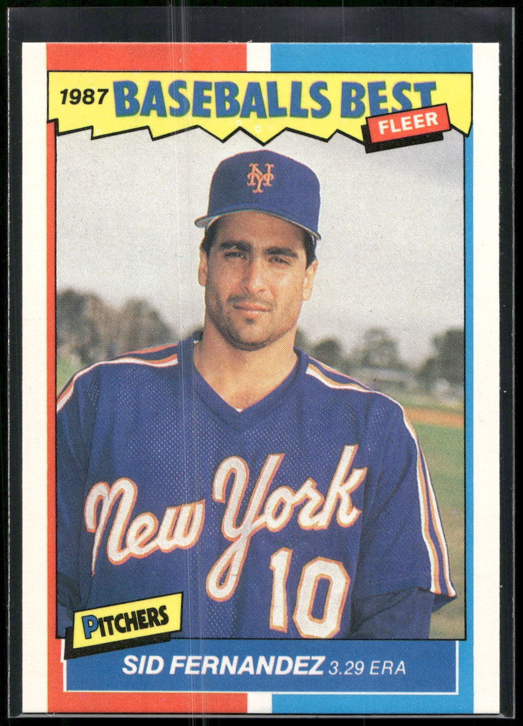 1987 Fleer Baseball's Best Sluggers vs. Pitchers #13 Sid Fernandez