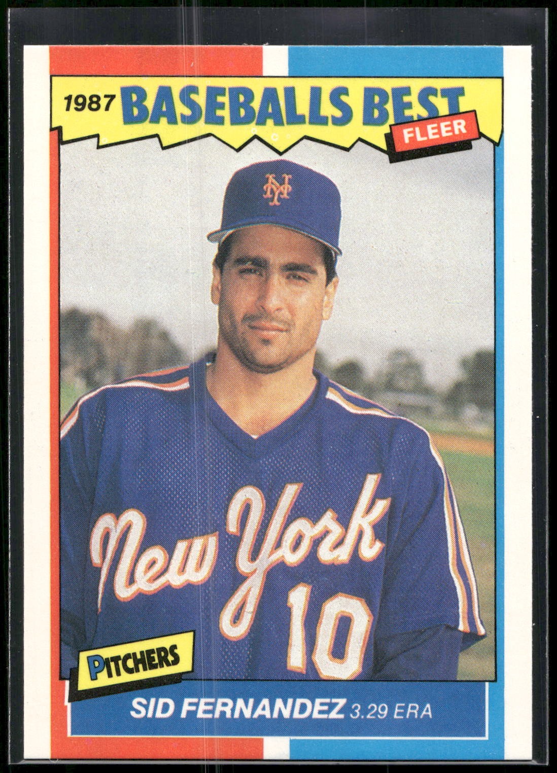 1987 Fleer Baseball's Best Sluggers vs. Pitchers #13 Sid Fernandez