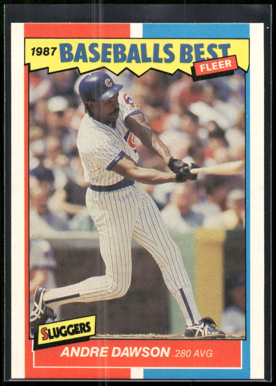 1987 Fleer Baseball's Best Sluggers vs. Pitchers #12 Andre Dawson