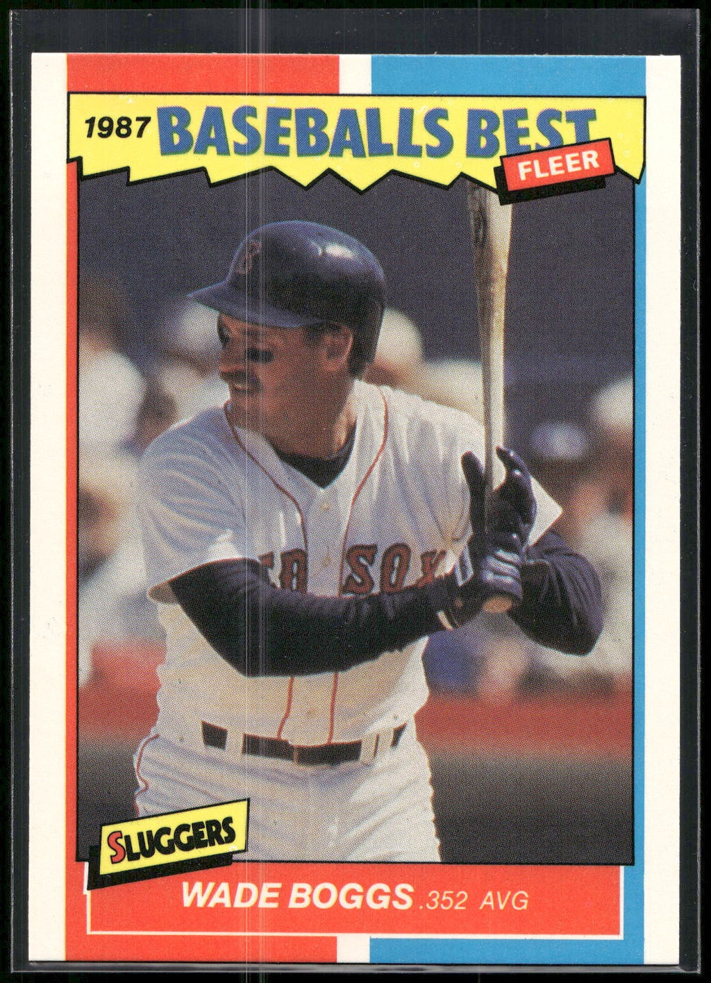 1987 Fleer Baseball's Best Sluggers vs. Pitchers #4 Wade Boggs
