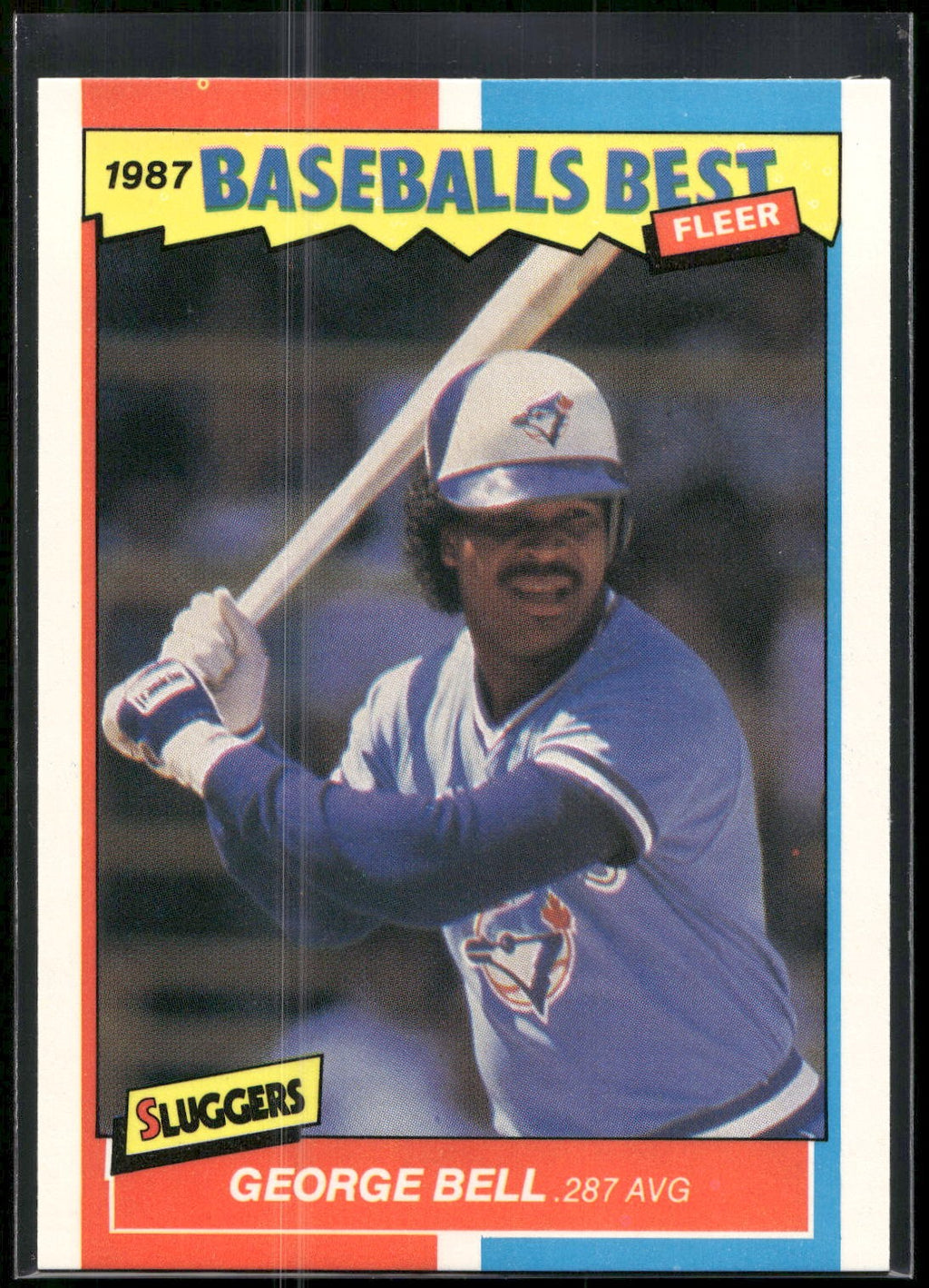 1987 Fleer Baseball's Best Sluggers vs. Pitchers #3 George Bell