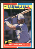 1987 Fleer Baseball's Best Sluggers vs. Pitchers #2 Jesse Barfield