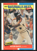1987 Fleer Baseball's Best Sluggers vs. Pitchers #1 Kevin Bass