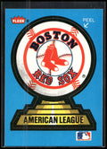 1987 Fleer #NNO Boston Red Sox Team Stickers