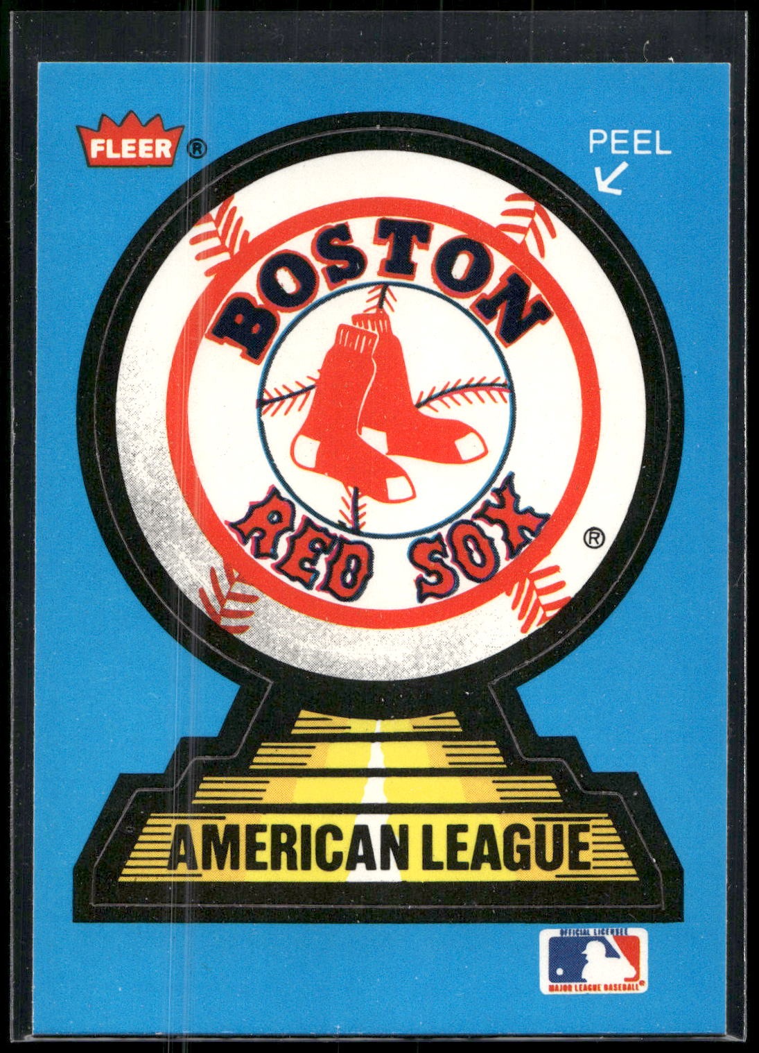 1987 Fleer #NNO Boston Red Sox Team Stickers