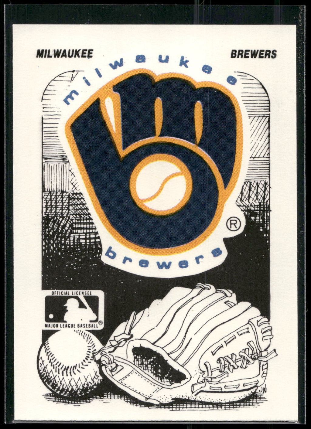 1987 Fleer #NNO Cleveland Indians Team Stickers