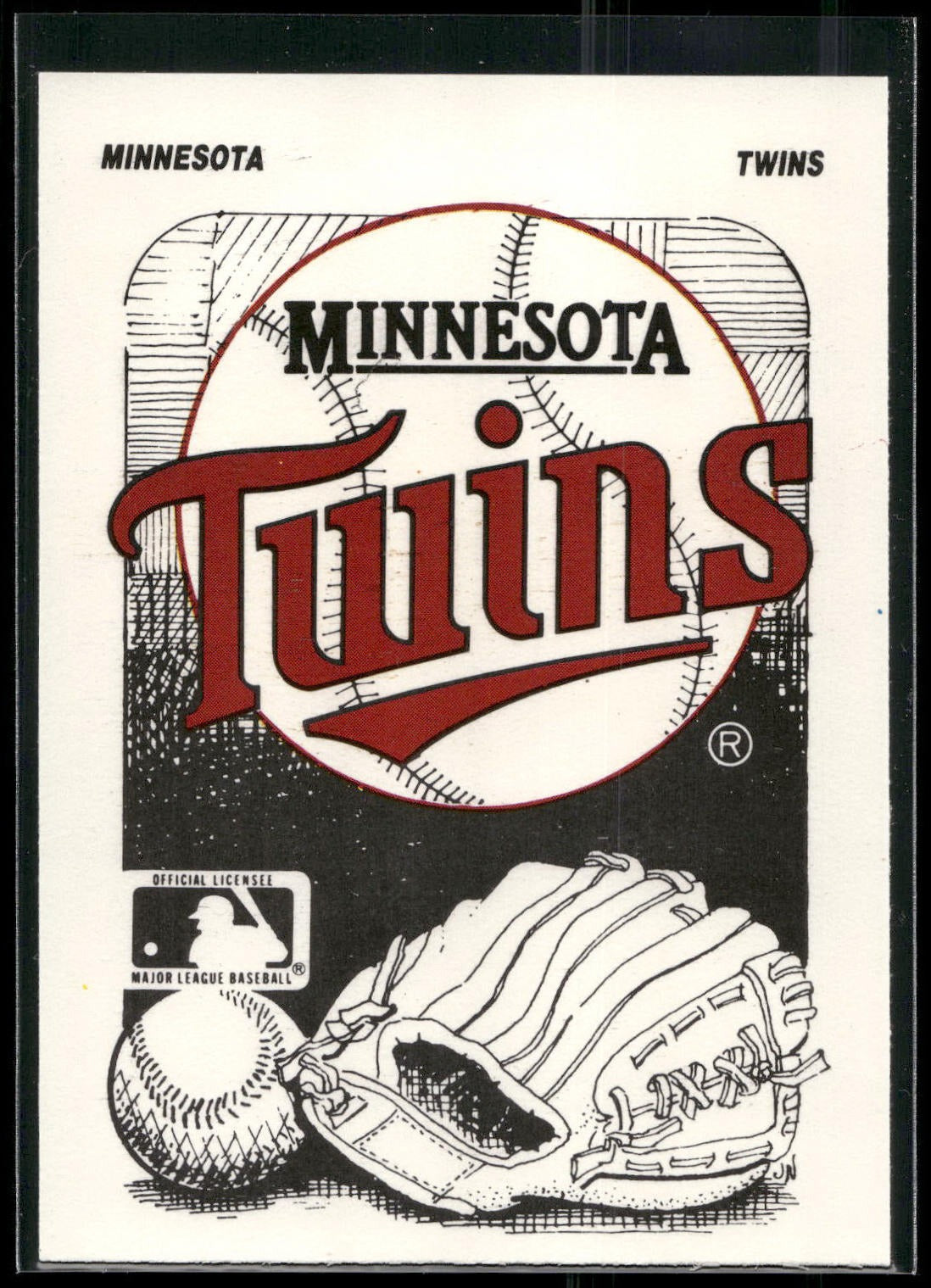 1987 Fleer #NNO California Angels Team Stickers