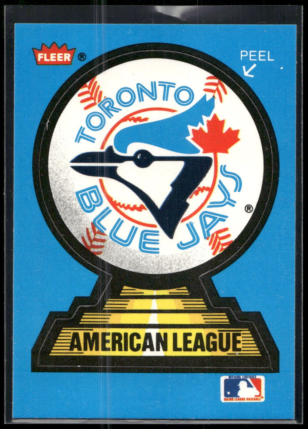 1987 Fleer #NNO Toronto Blue Jays Team Stickers