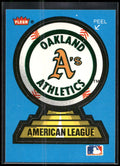 1987 Fleer #NNO Oakland Athletics Team Stickers