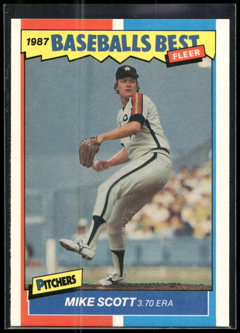 1987 Fleer Baseball's Best Sluggers vs. Pitchers #38 Mike Scott