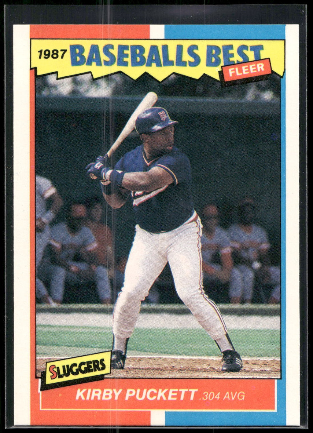 1987 Fleer Baseball's Best Sluggers vs. Pitchers #31 Kirby Puckett