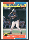 1987 Fleer Baseball's Best Sluggers vs. Pitchers #31 Kirby Puckett