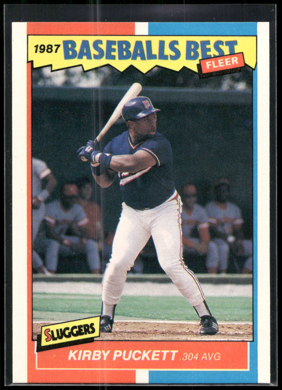 1987 Fleer Baseball's Best Sluggers vs. Pitchers #31 Kirby Puckett