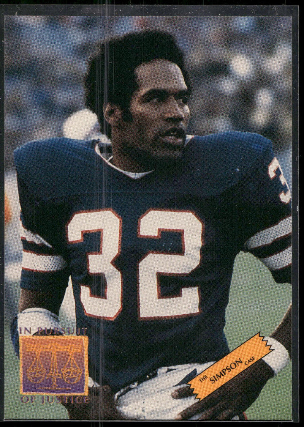 1994 In Pursuit of Justice: The Simpson Case #P1 (In Bills Uniform) Promo