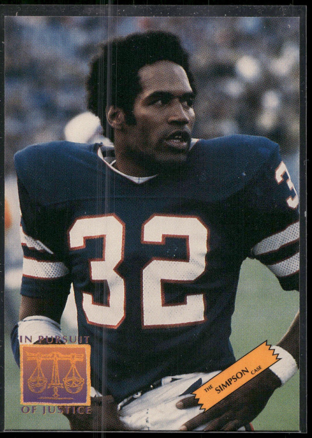 1994 In Pursuit of Justice: The Simpson Case #P1 (In Bills Uniform) Promo