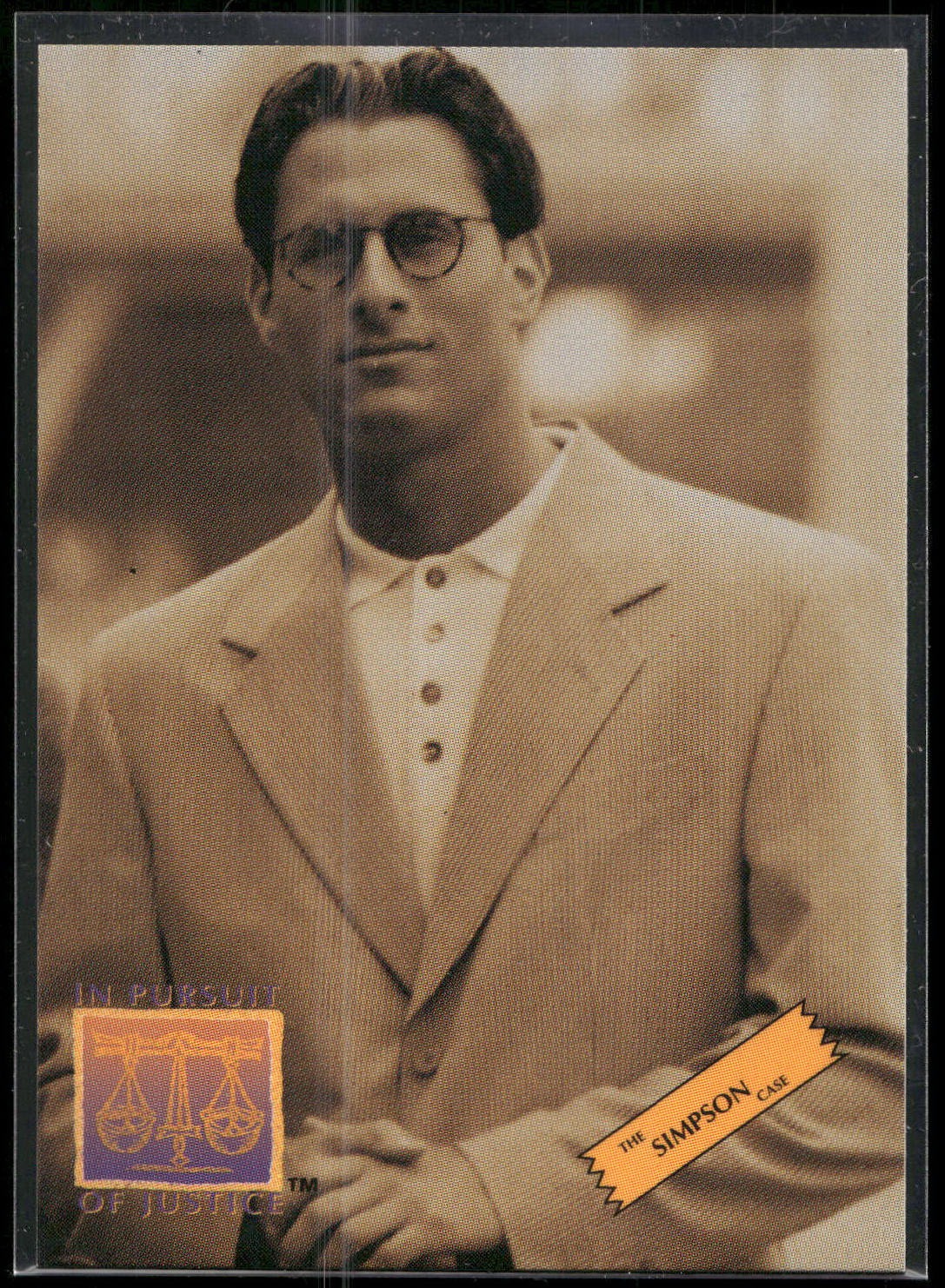 1994 In Pursuit of Justice: The Simpson Case #P4 Ron Goldman Promo