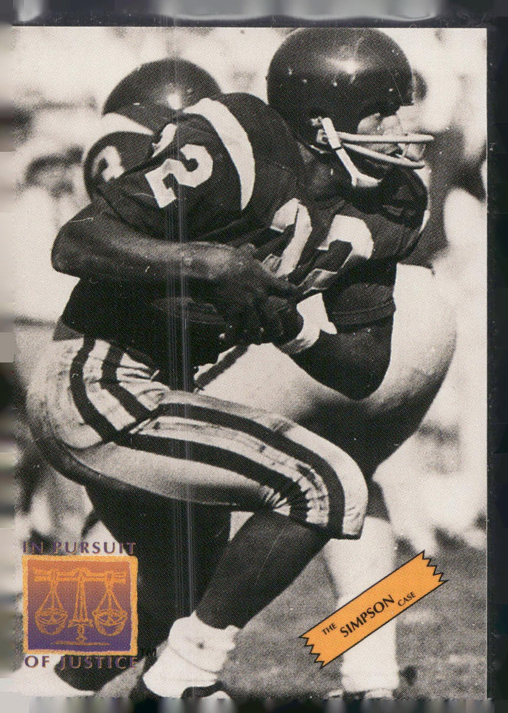 1994 In Pursuit of Justice: The Simpson Case #P10 (In USC Uniform) Promo