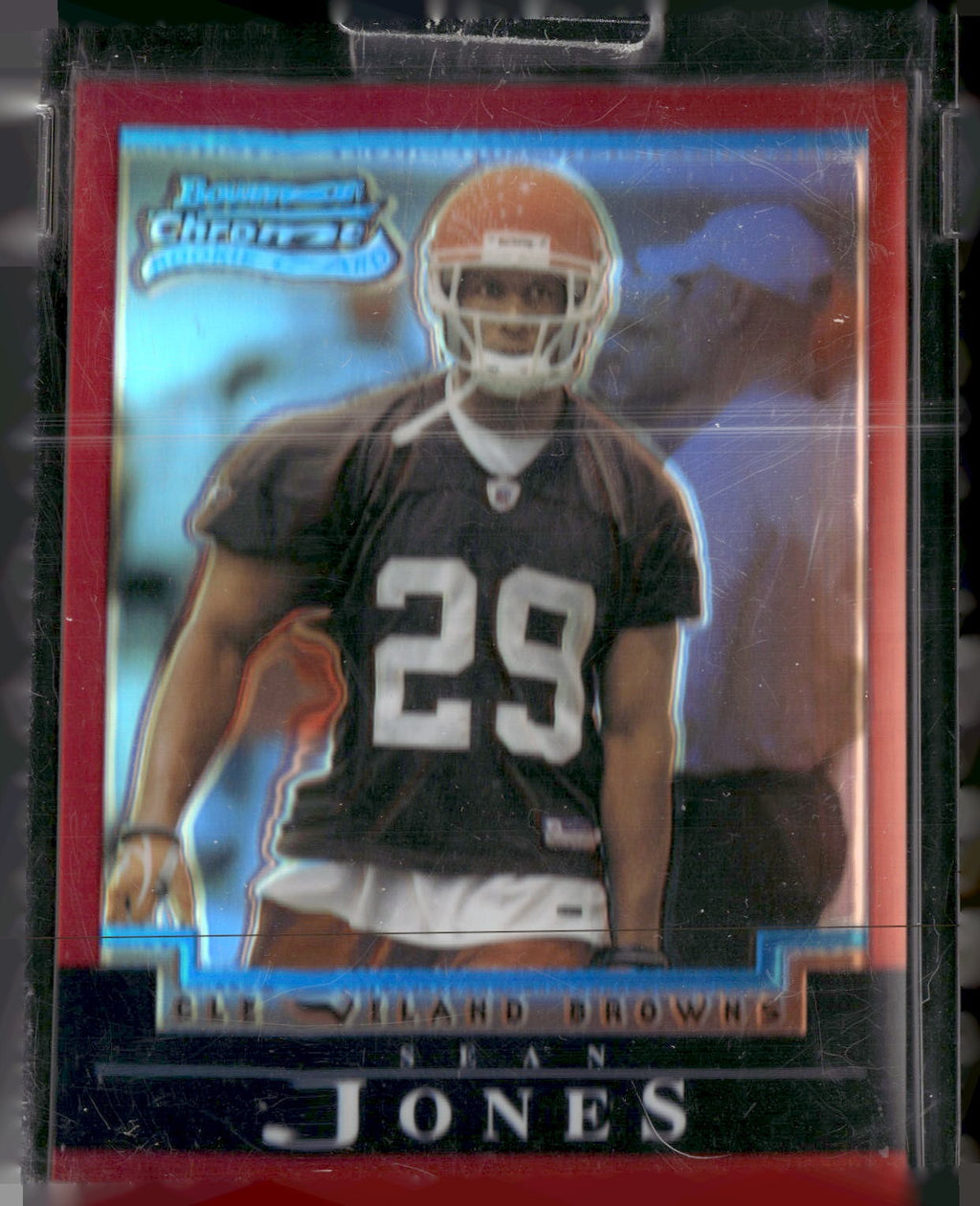 2004 Bowman Chrome #186 Sean Jones Red Refractor #/210