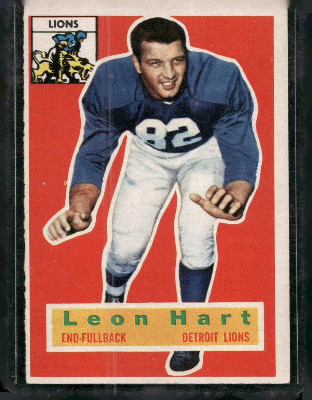 1956 Topps #104 Leon Hart
