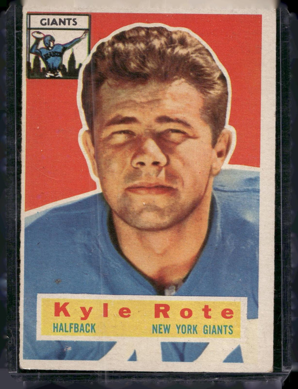 1956 Topps #29 Kyle Rote