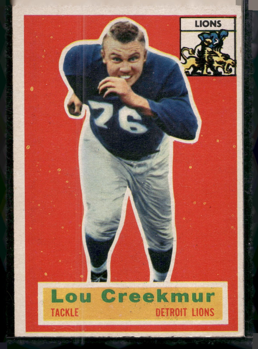 1956 Topps #8 Lou Creekmur
