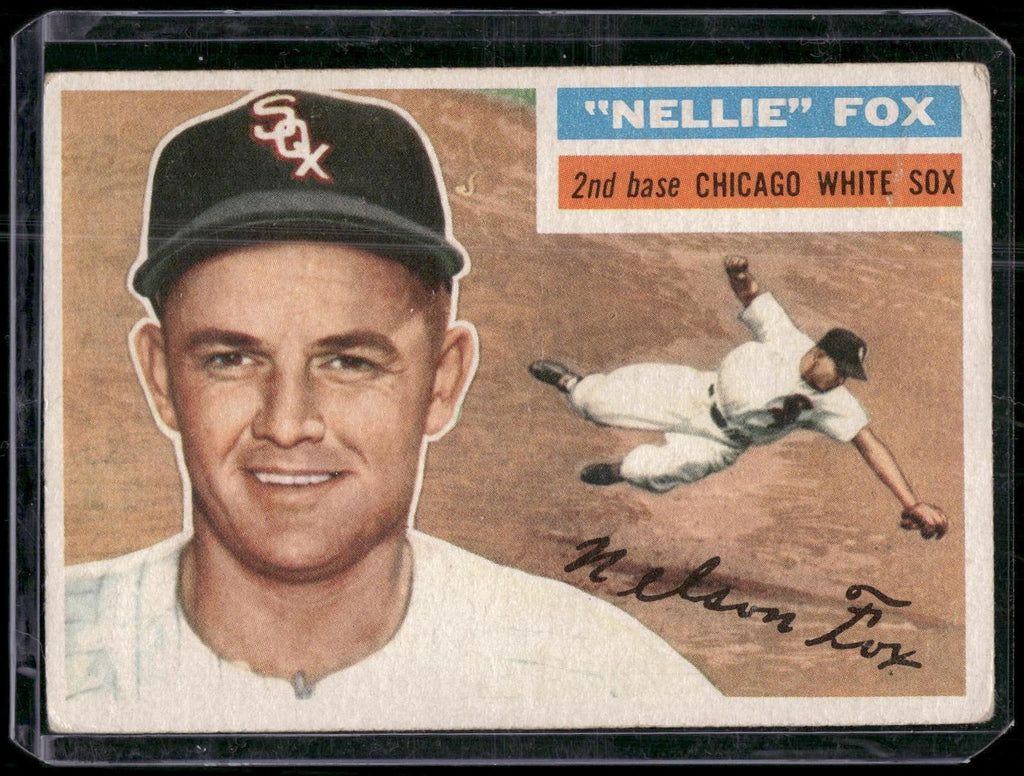 1956 Topps #118a Nellie Fox