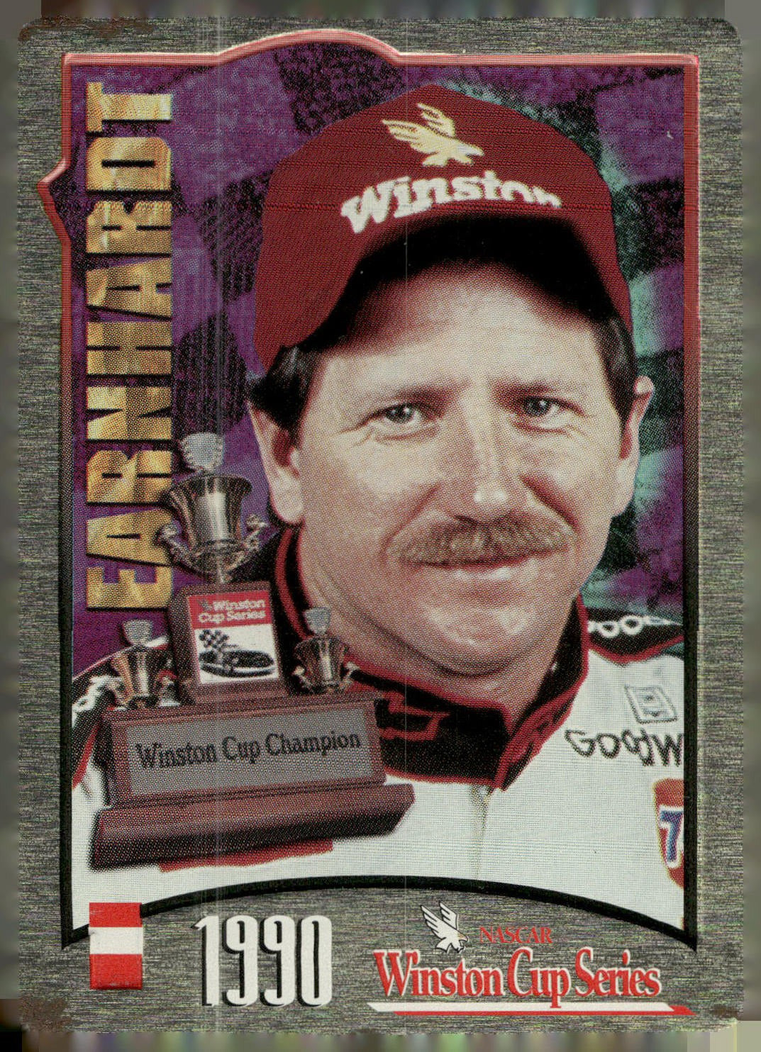 1996 Metallic Impressions Winston Cup Champions #1990 Dale Earnhardt