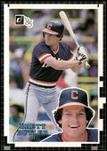 1985 Donruss Action All-Stars 3x5 #23 Brett Butler