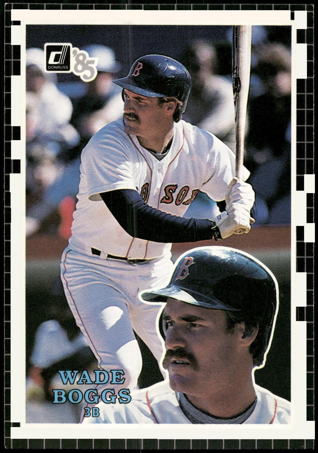 1985 Donruss Action All-Stars 3x5 #38 Wade Boggs