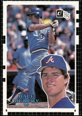 1985 Donruss Action All-Stars 3x5 #25 Dale Murphy