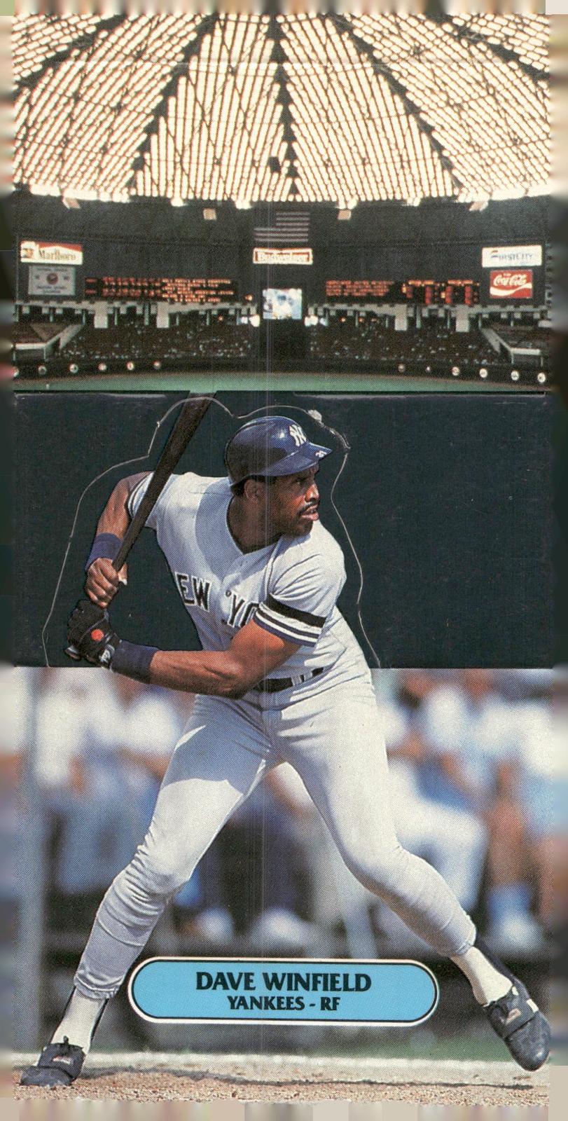1987 Donruss All-Stars 3x5 #NNO Dave Winfield Pop-Ups