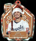 2024 Topps Holiday #MLBO-6 Bobby Witt Jr. Oversized Die Cut Ornaments Gingerbrea
